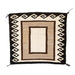 Navajo Two Grey Hills Saddle Blanket, Native, Weaving, Single Saddle Blanket