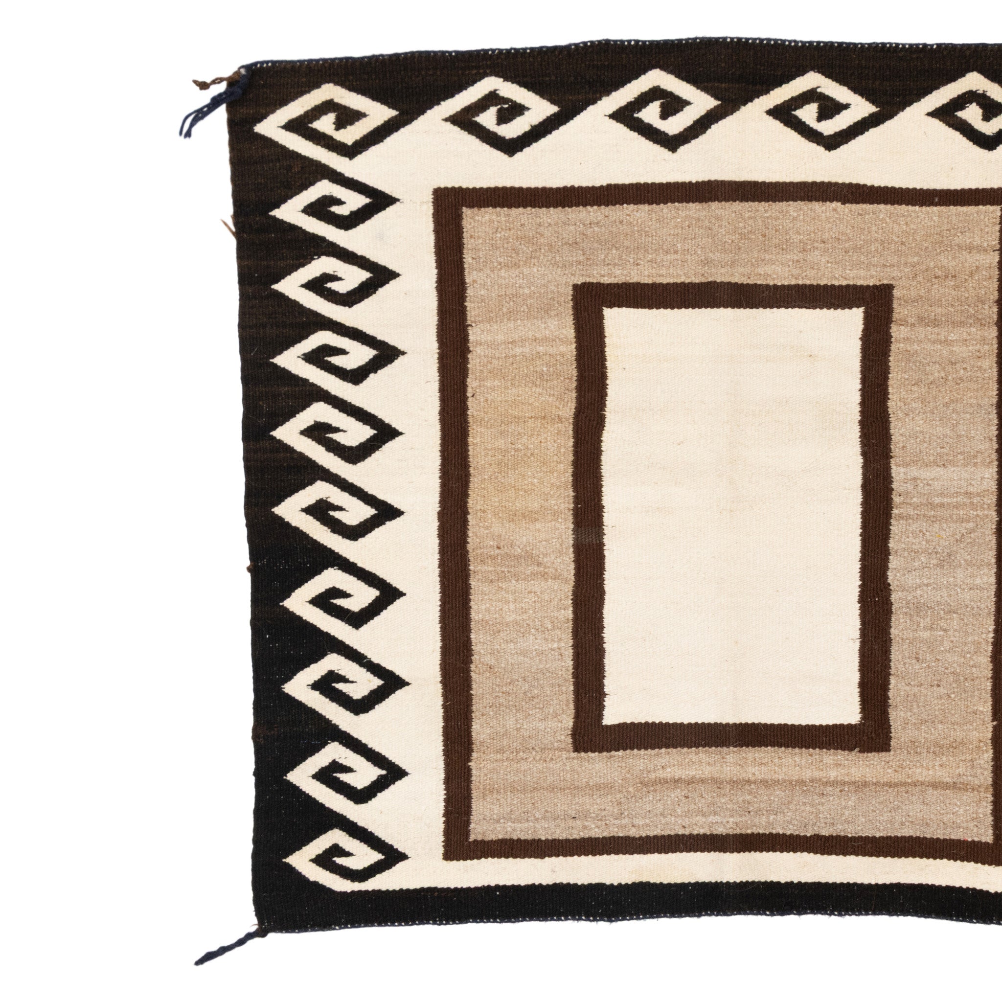 Navajo Two Grey Hills Saddle Blanket