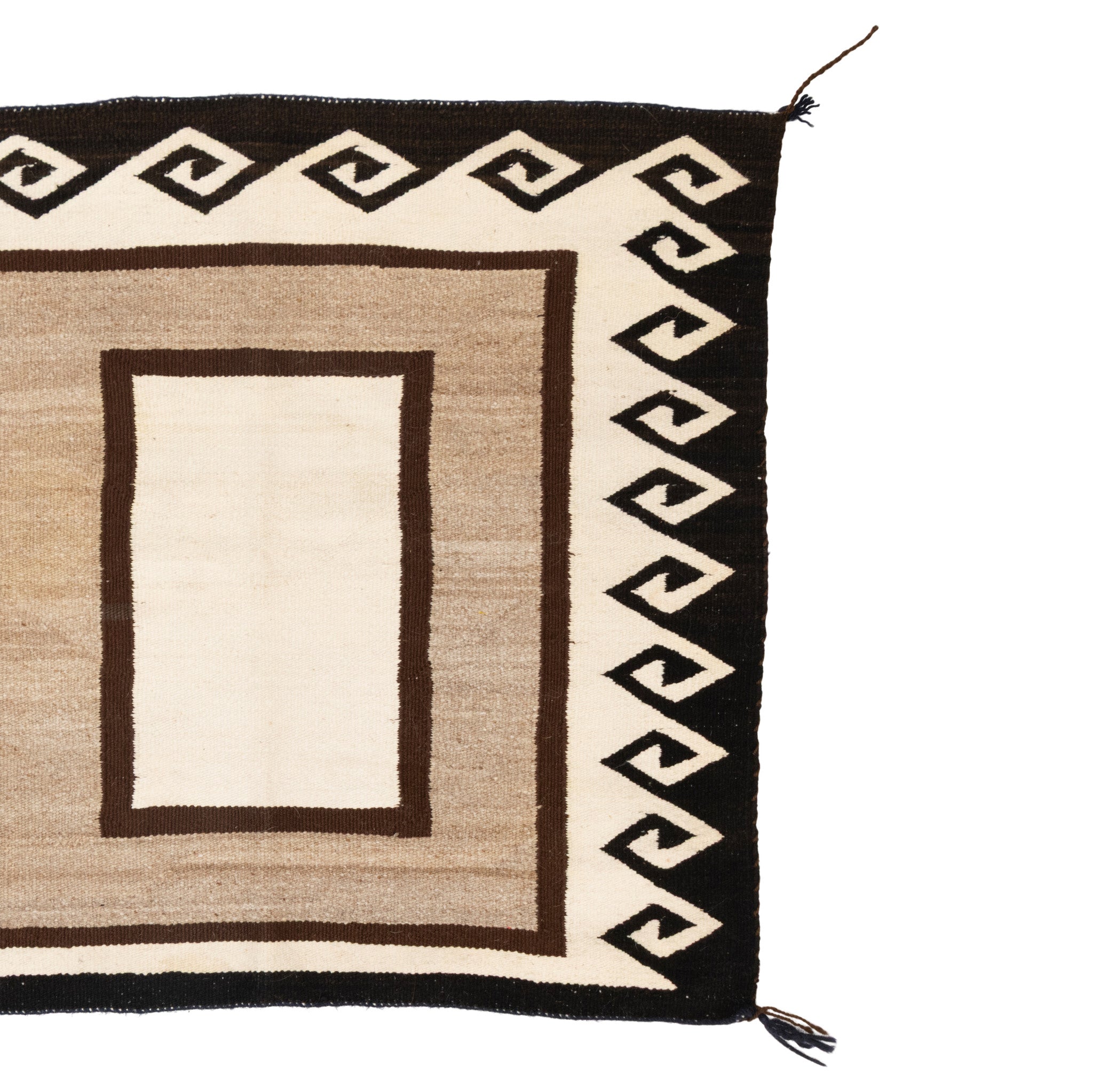 Navajo Two Grey Hills Saddle Blanket