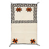 Navajo Crystal Double Saddle Blanket, Native, Weaving, Single Saddle Blanket