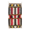 Navajo Crystal Double Saddle, Native, Weaving, Double Saddle Blanket