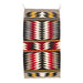 Navajo Crystal Double Saddle, Native, Weaving, Double Saddle Blanket