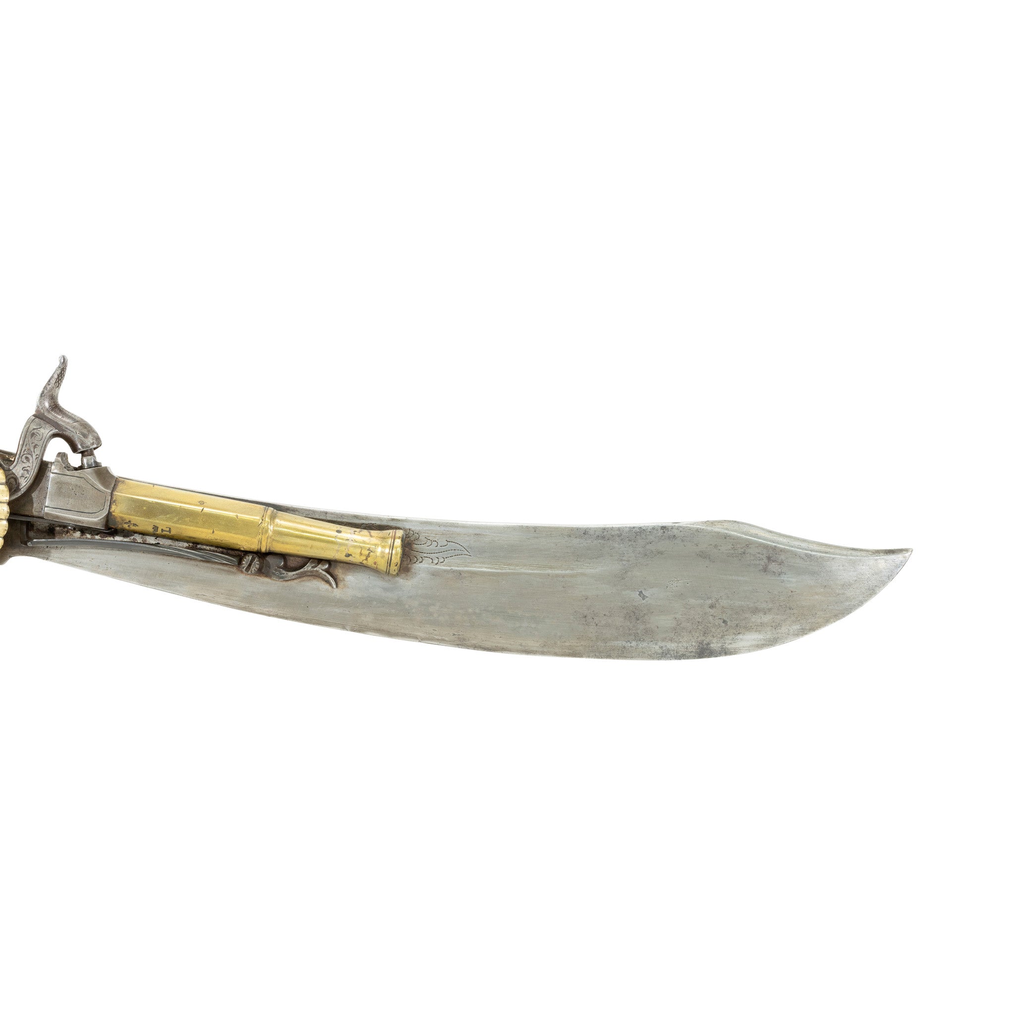 German Hirschfanger Percussion Pistol
