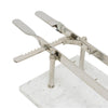 French Marble and Chrome Meat Holder