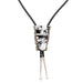 Navajo White Buffalo Turquoise Bolo, Jewelry, Bolo Necktie, Native