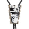 Navajo White Buffalo Turquoise Bolo