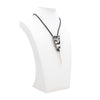 Navajo White Buffalo Turquoise Bolo
