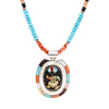 Zuni Inlay Dancer Necklace