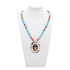 Zuni Inlay Dancer Necklace