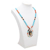 Zuni Inlay Dancer Necklace