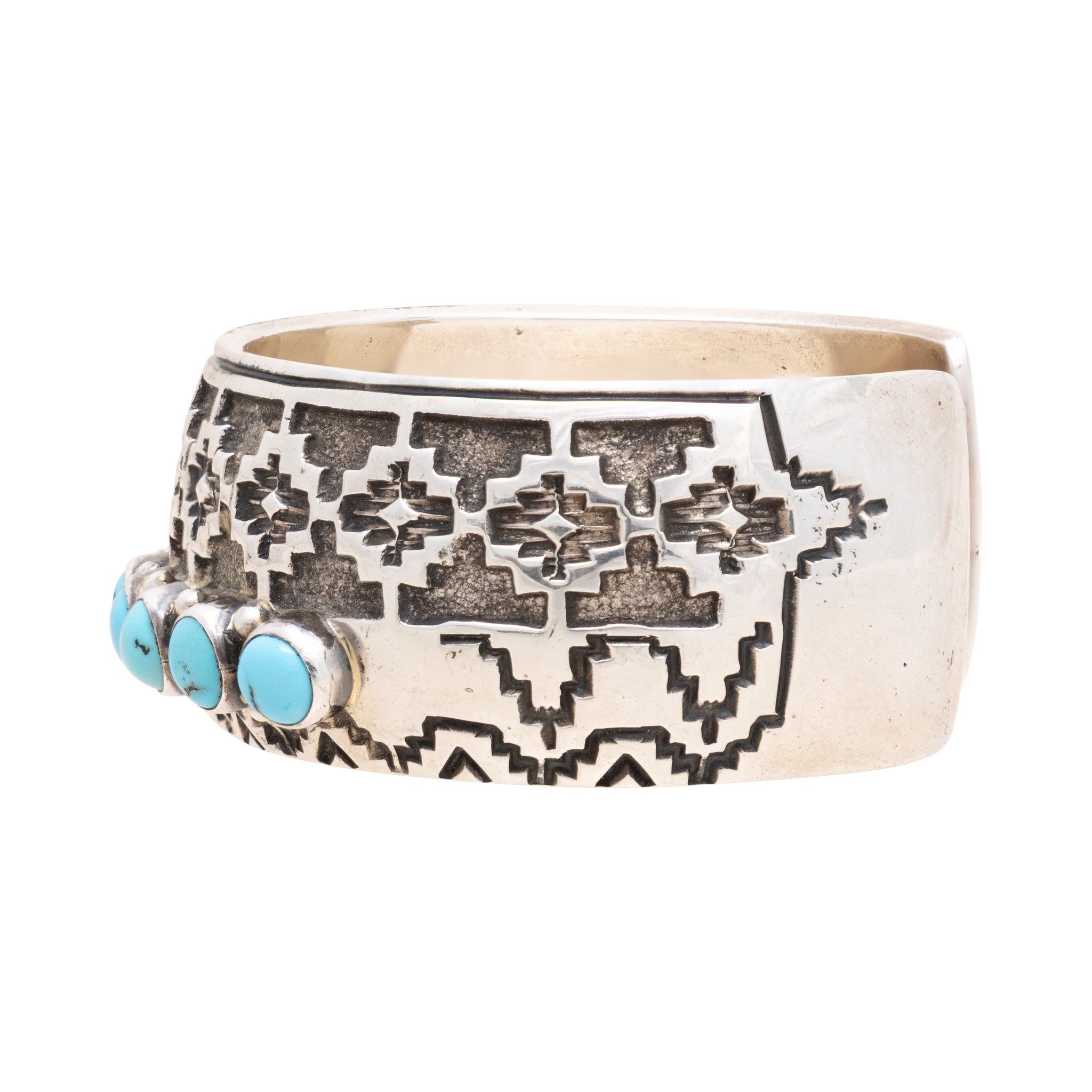Navajo Turquoise Cuff Bracelet