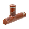 Sioux Catlinite T Pipe, Native, Pipe, Catlinite
