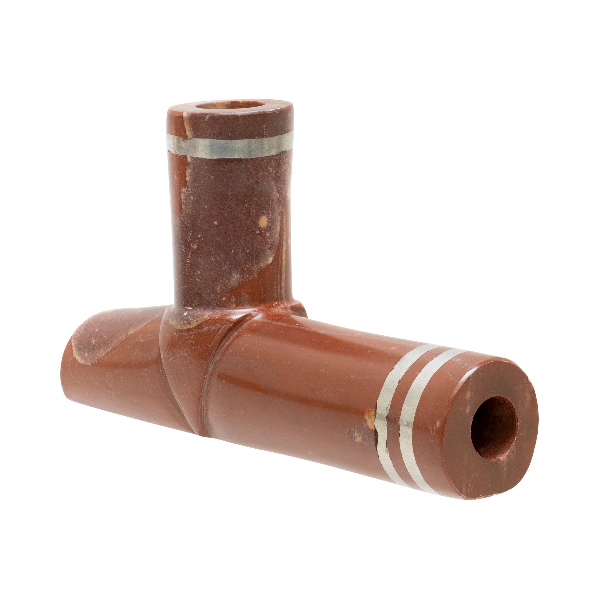 Sioux Catlinite T Pipe