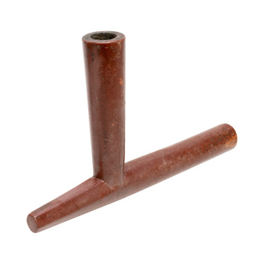 Large Sioux Catlinite T Pipe, Native, Pipe, Catlinite