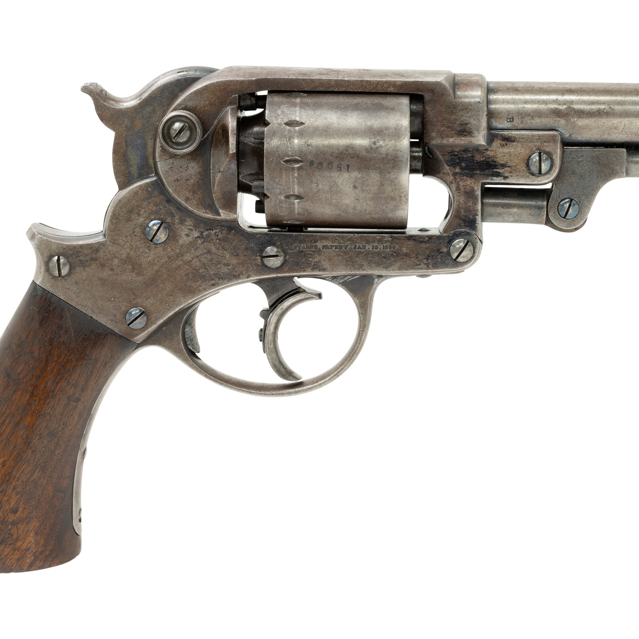 Starr Model 1858 Army Double Action Percussion Revolver
