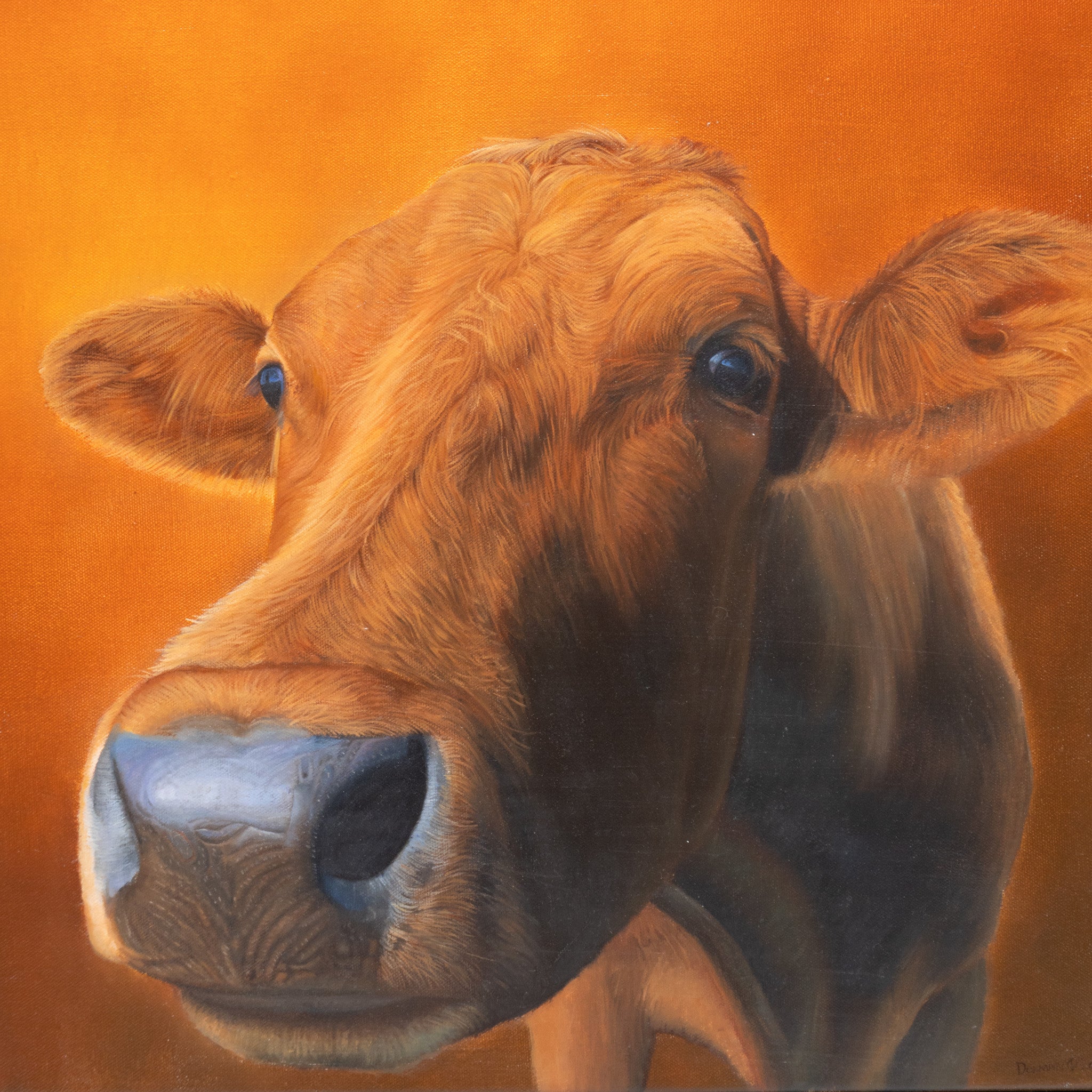 Guernsey Cow by Dolman