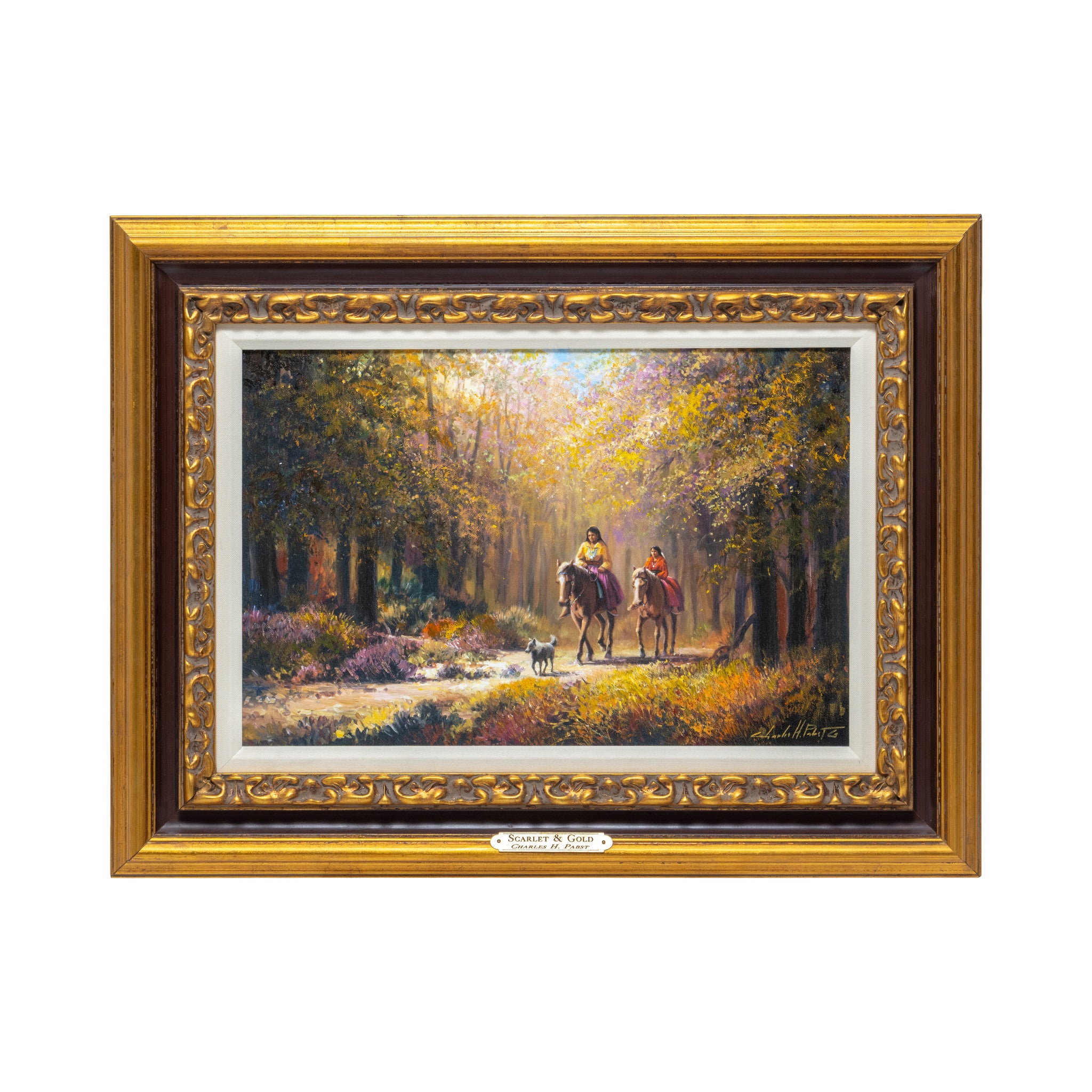 Scarlett and Gold by Charles Papp