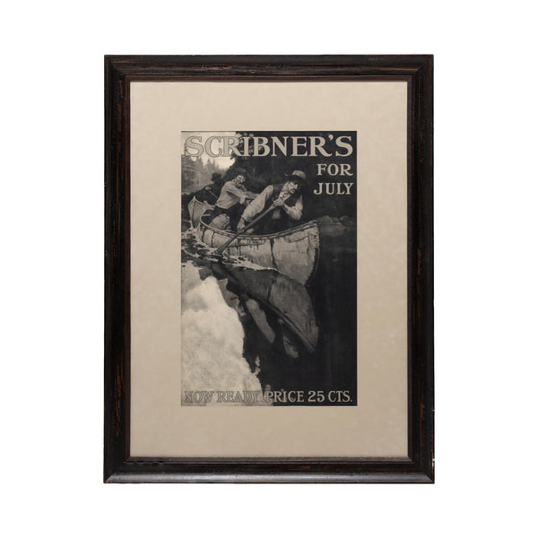 Scribner Magazine Promotional Print by Frank E. Schoonover, Fine Art, Print, Other