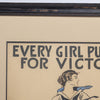 WWI Edward Penfield Victory Girls UWWC Lithograph