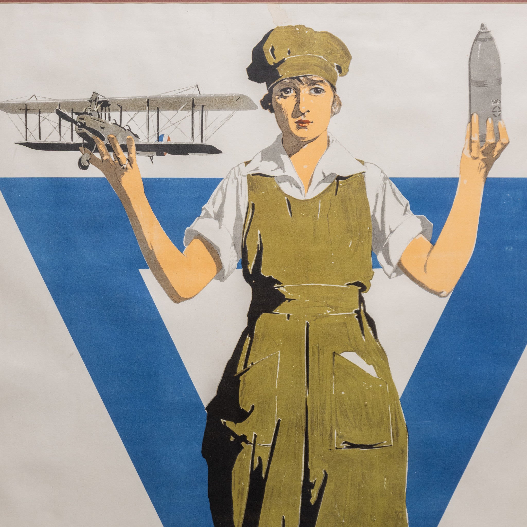WWI Adolph Treidler YWCA Lithograph