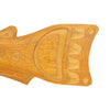 Tlingit White Cedar Salmon Carving