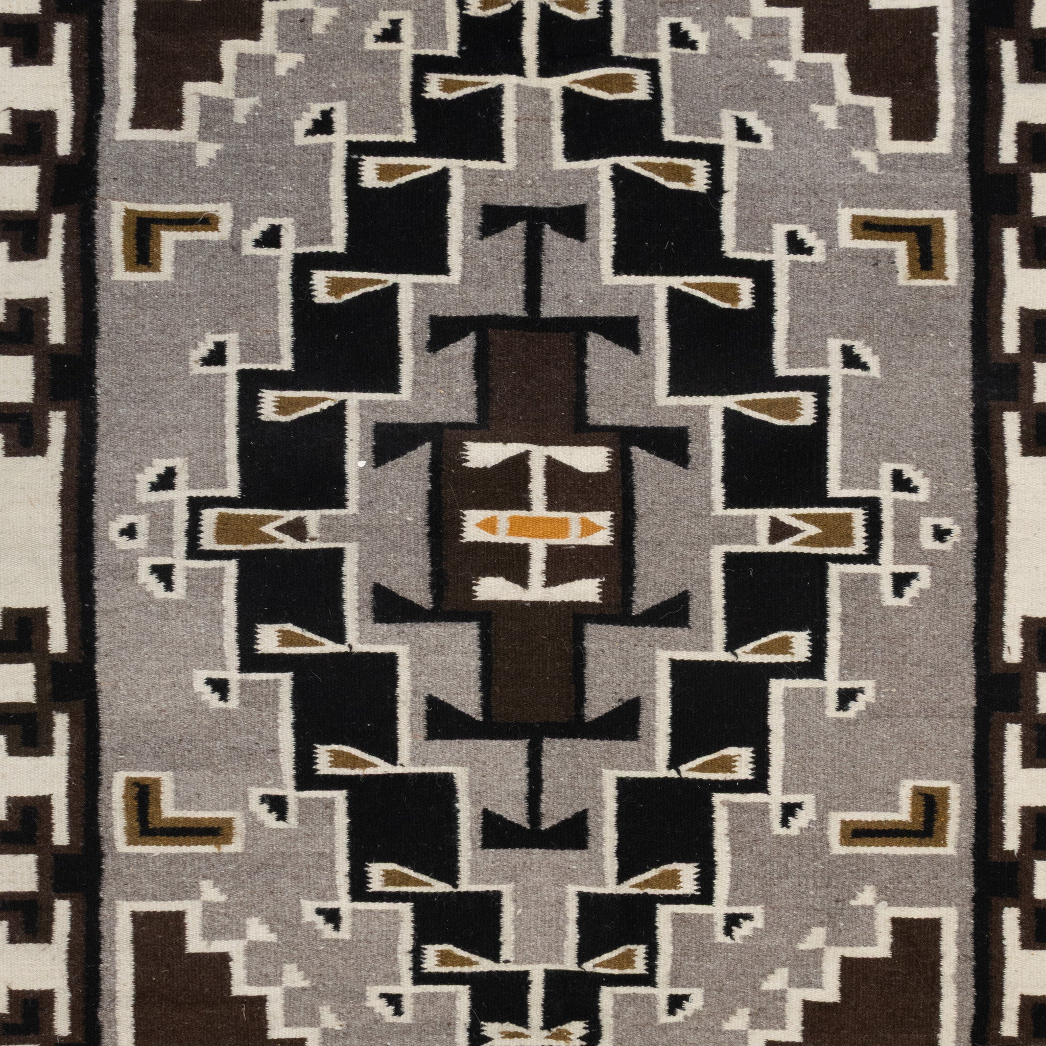 Two Grey Hills Style Weaving