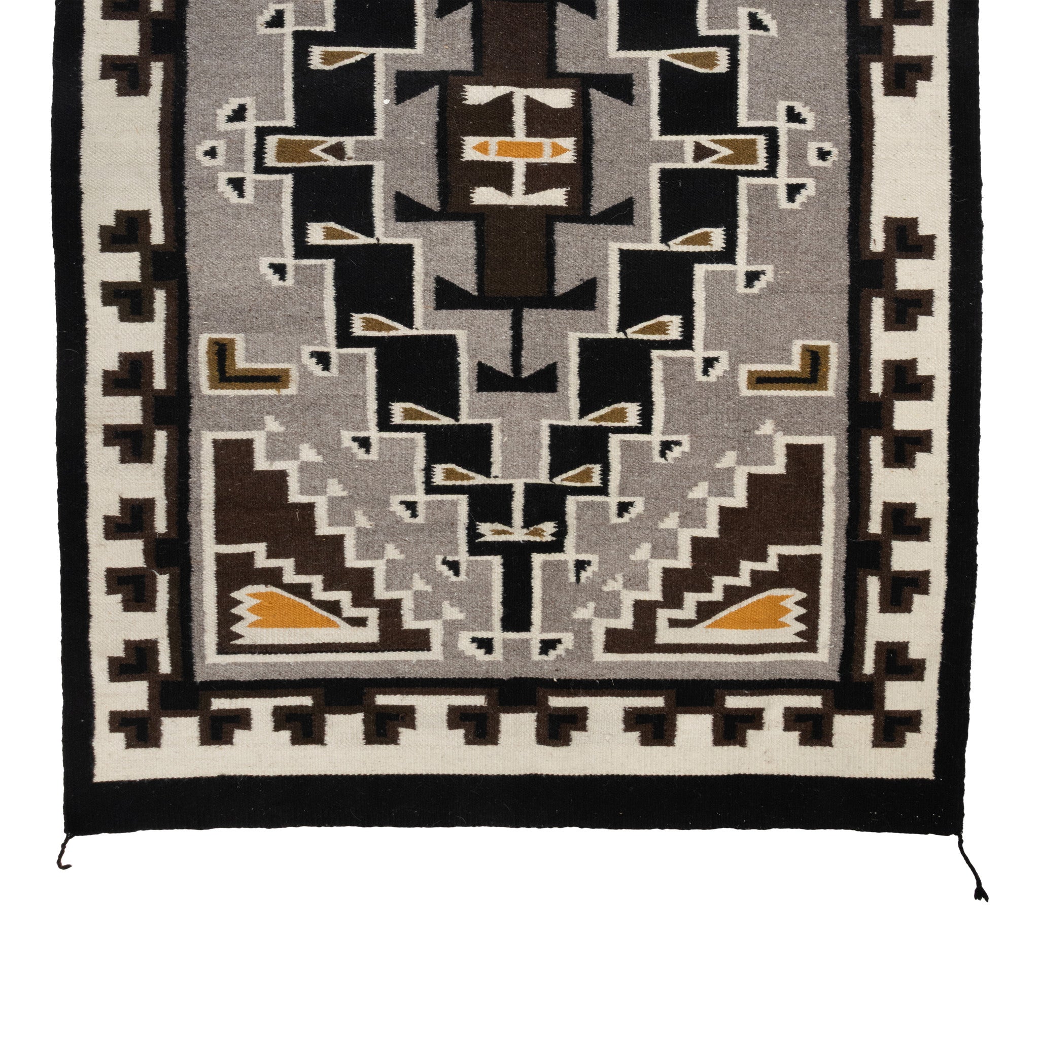 Two Grey Hills Style Weaving