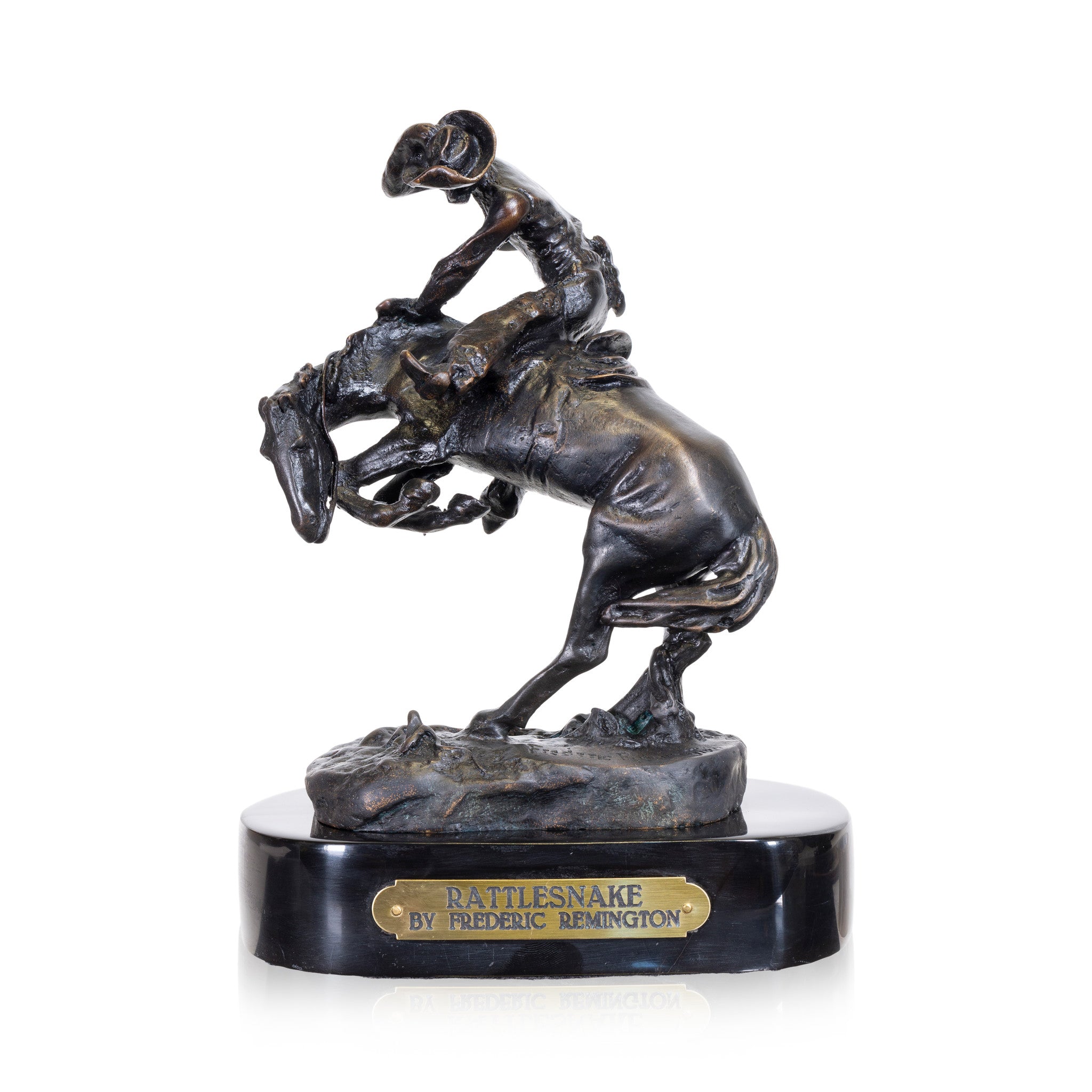 フレデリック・レミントン作ラトルスネイクFrederic Remington Amazon.com: Rattlesnake by Frederic Remington Solid Bronze