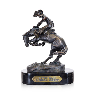 Rattlesnake by Frederic Remington, Fine Art, Bronze, Decorative