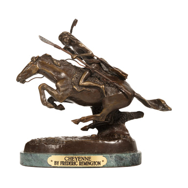 Cheyenne by Frederic Remington, Fine Art, Bronze, Decorative