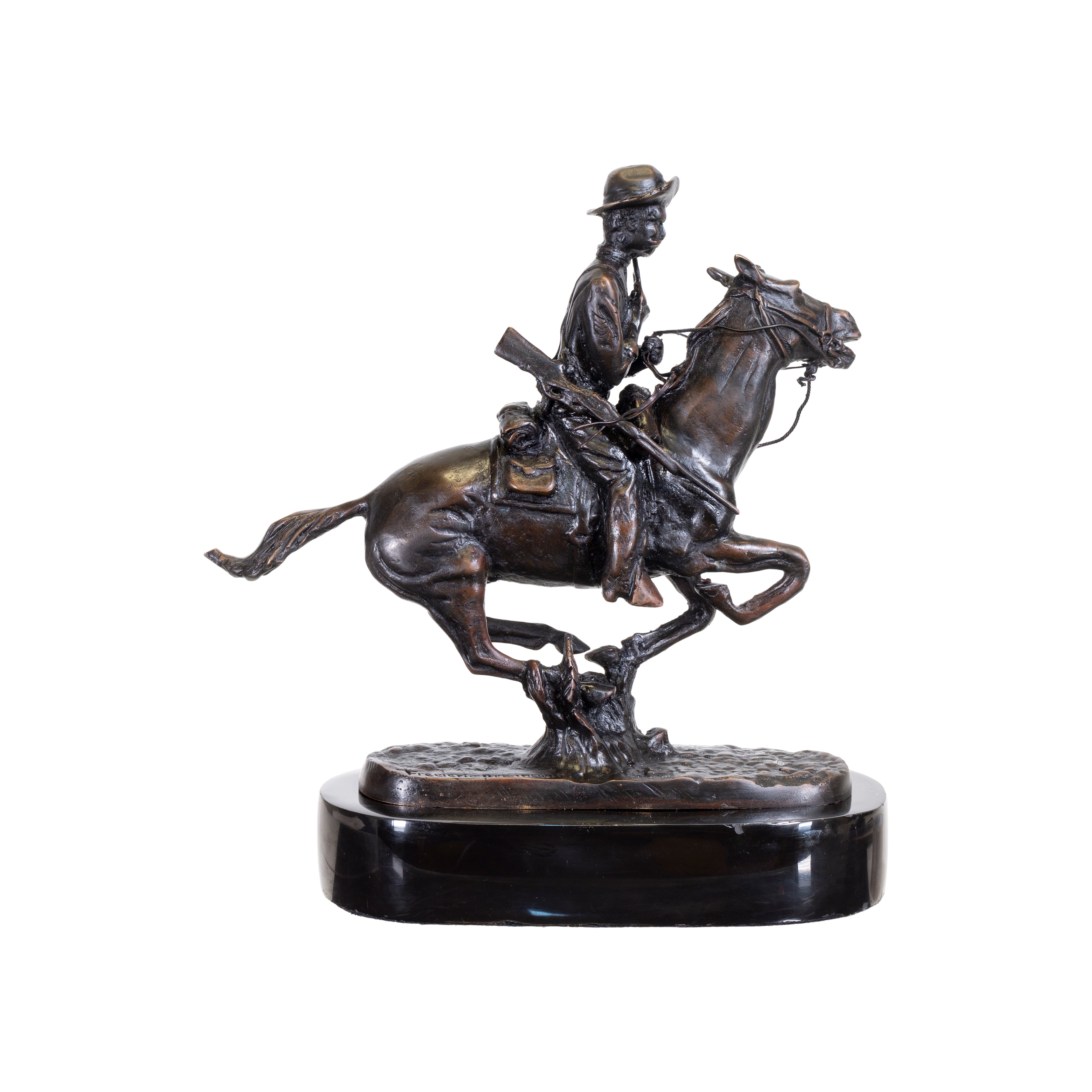 Trooper of the Plains by Frederic Remington