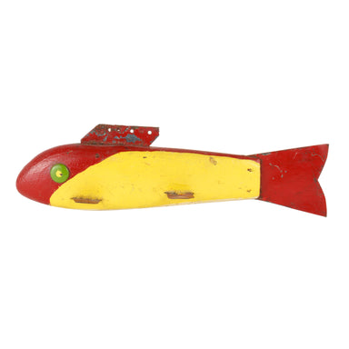 Spear Fishing  Decoy with Green Tack Eyes, Sporting Goods, Fishing, Decoy