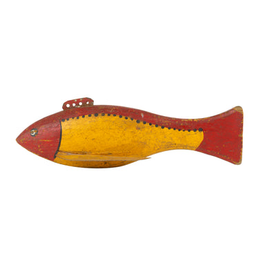 Yellow and Red Spear Fishing  Decoy, Sporting Goods, Fishing, Decoy