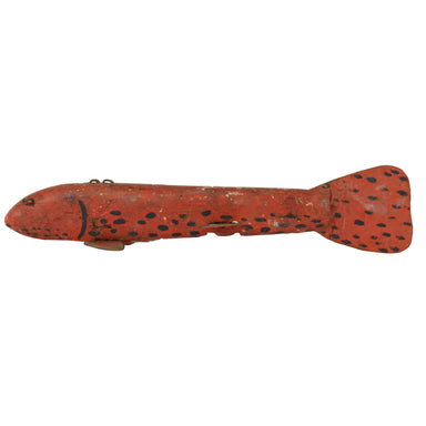 Speckled Stylized Spear Fishing  Decoy, Sporting Goods, Fishing, Decoy