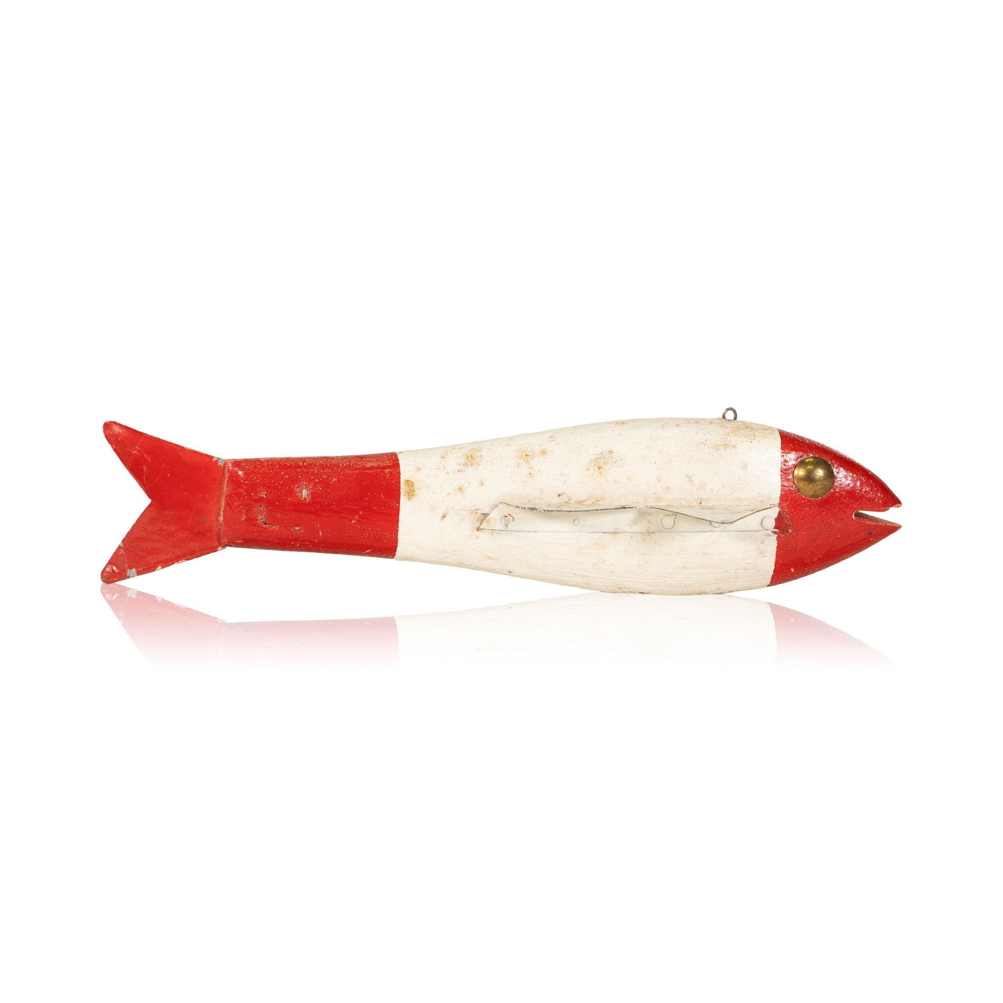 Red and White Spear Fishing  Decoy, Sporting Goods, Fishing, Decoy