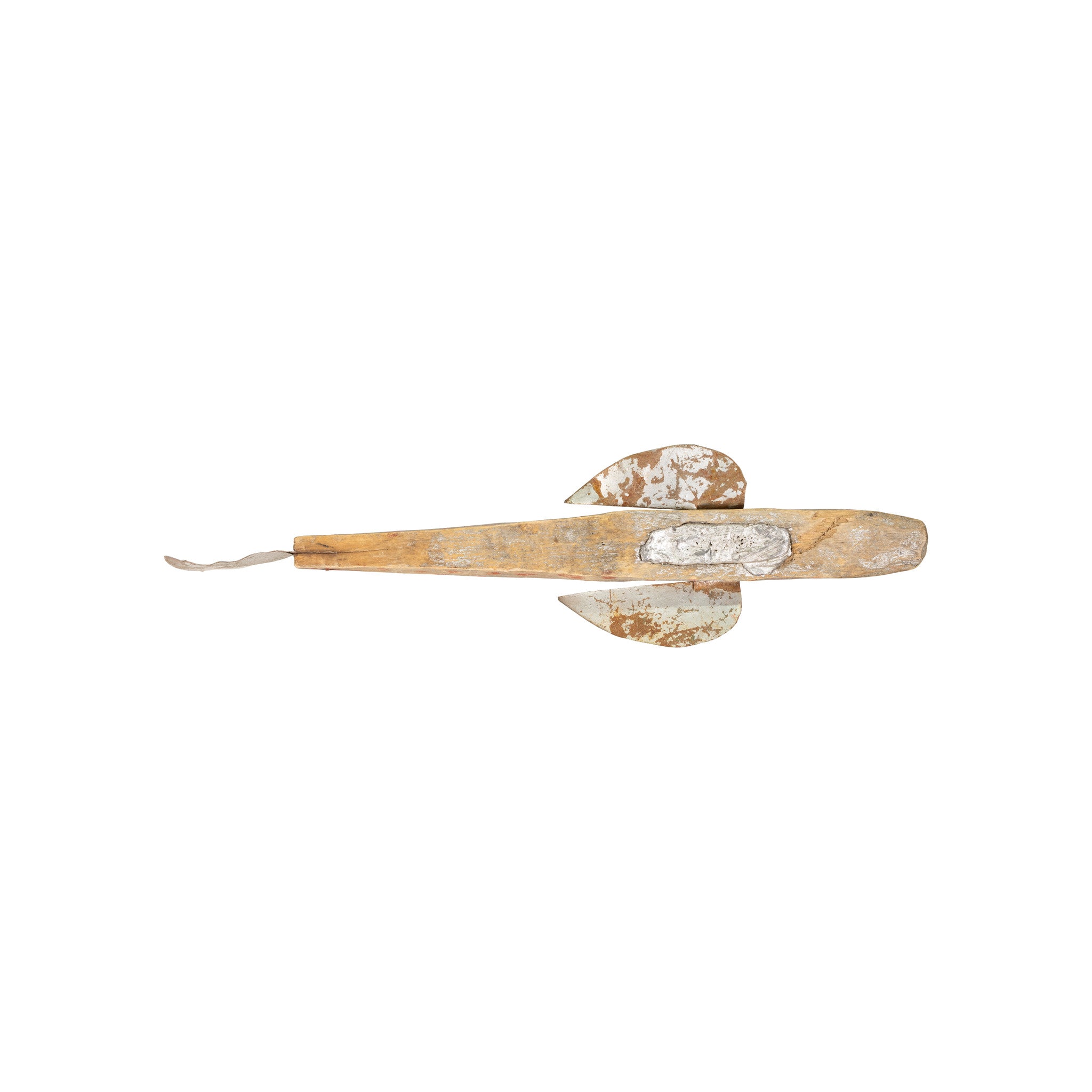 Spear Fishing  Decoy Silver with Red Spots