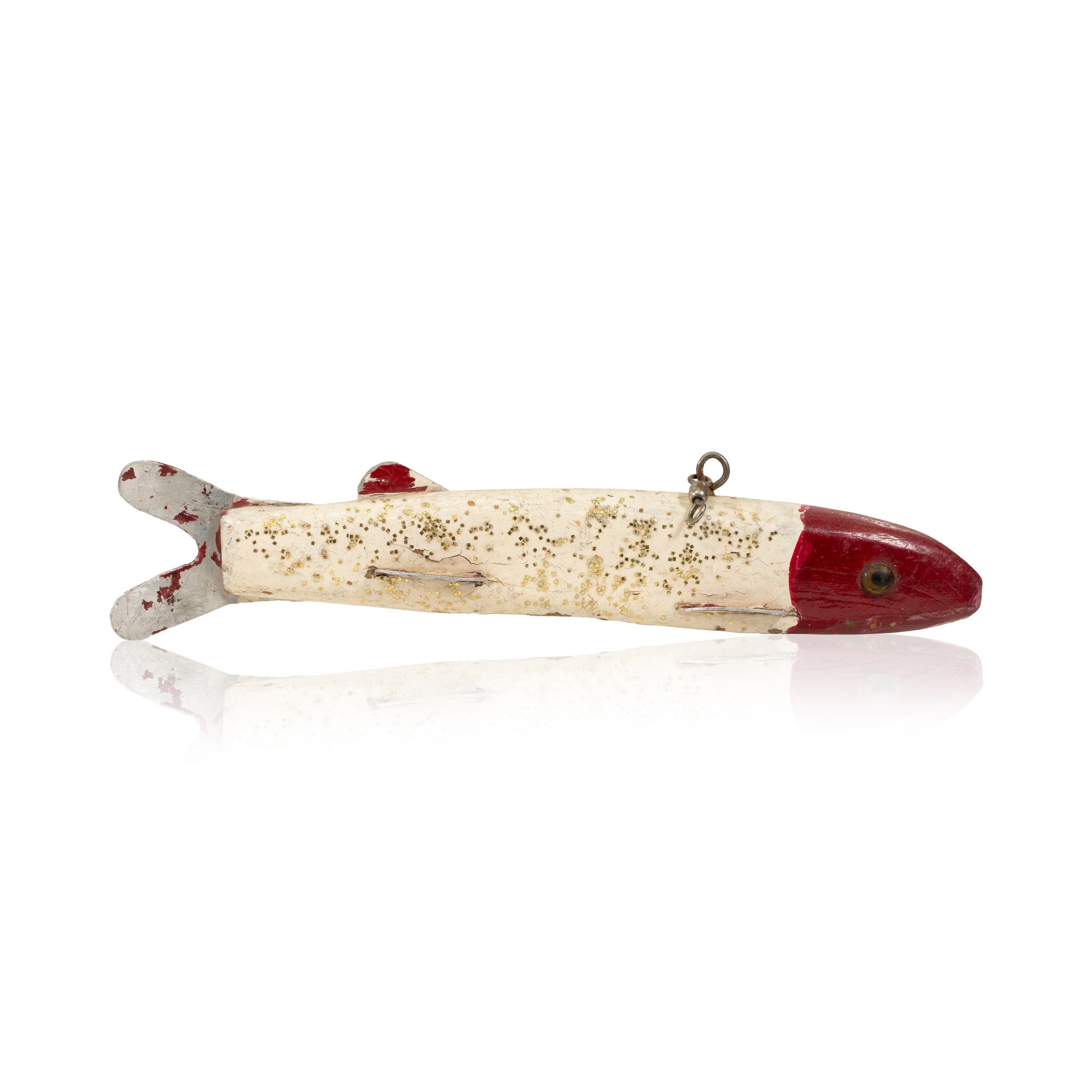 Spear Fishing  Decoy with Gold Speckles, Sporting Goods, Fishing, Decoy