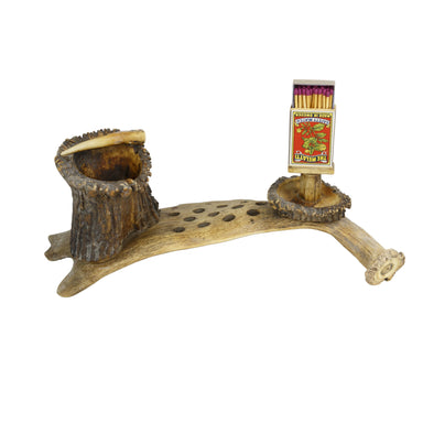 Fallow Deer and Red Stag Smoking Set, Western, Tobacciana, Other