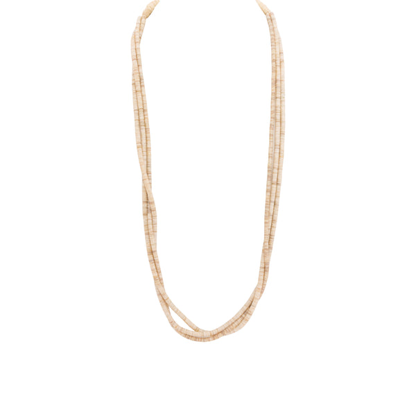 Three Strand Santo Domingo Heishi, Jewelry, Necklace, Native