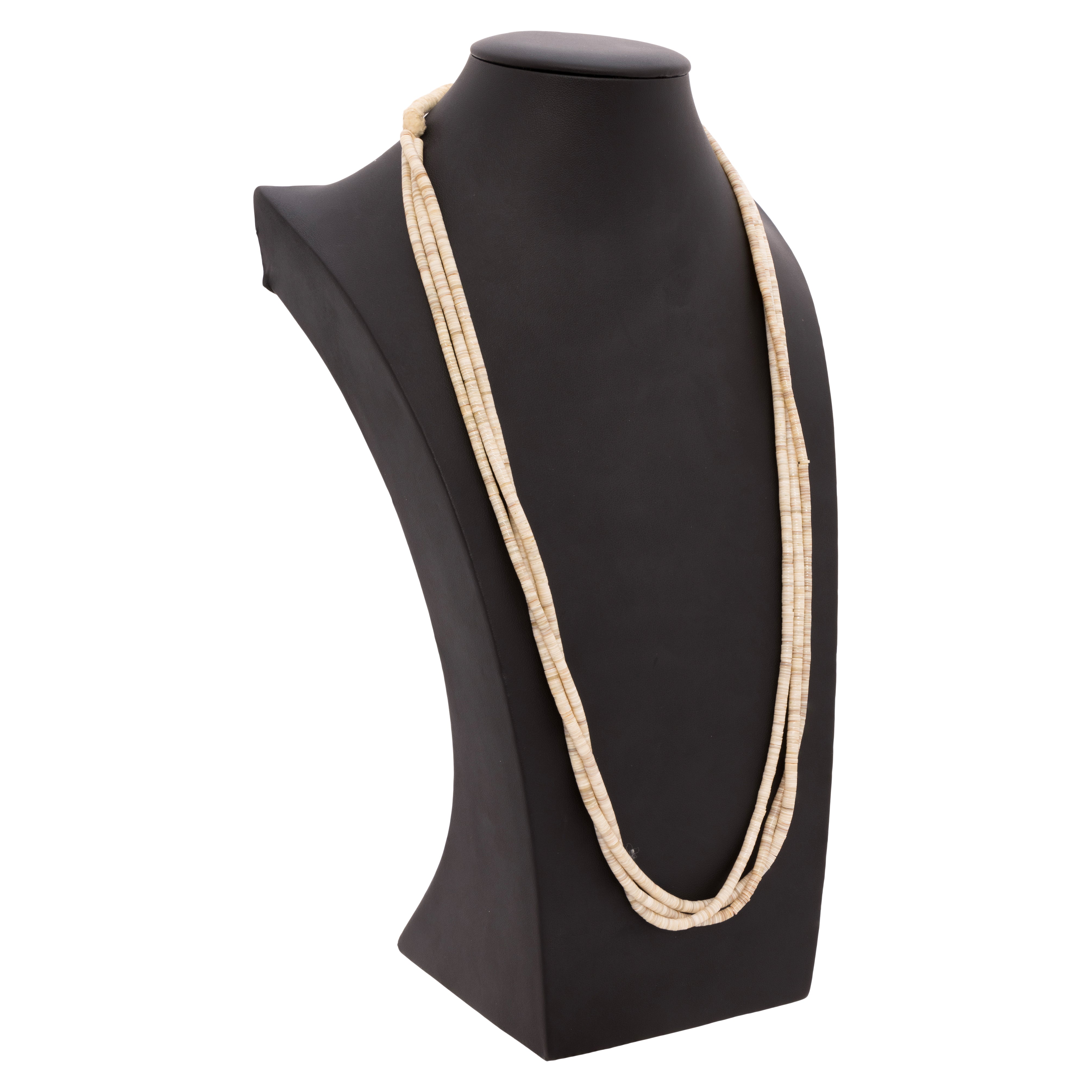 Three Strand Santa Domingo Heishi