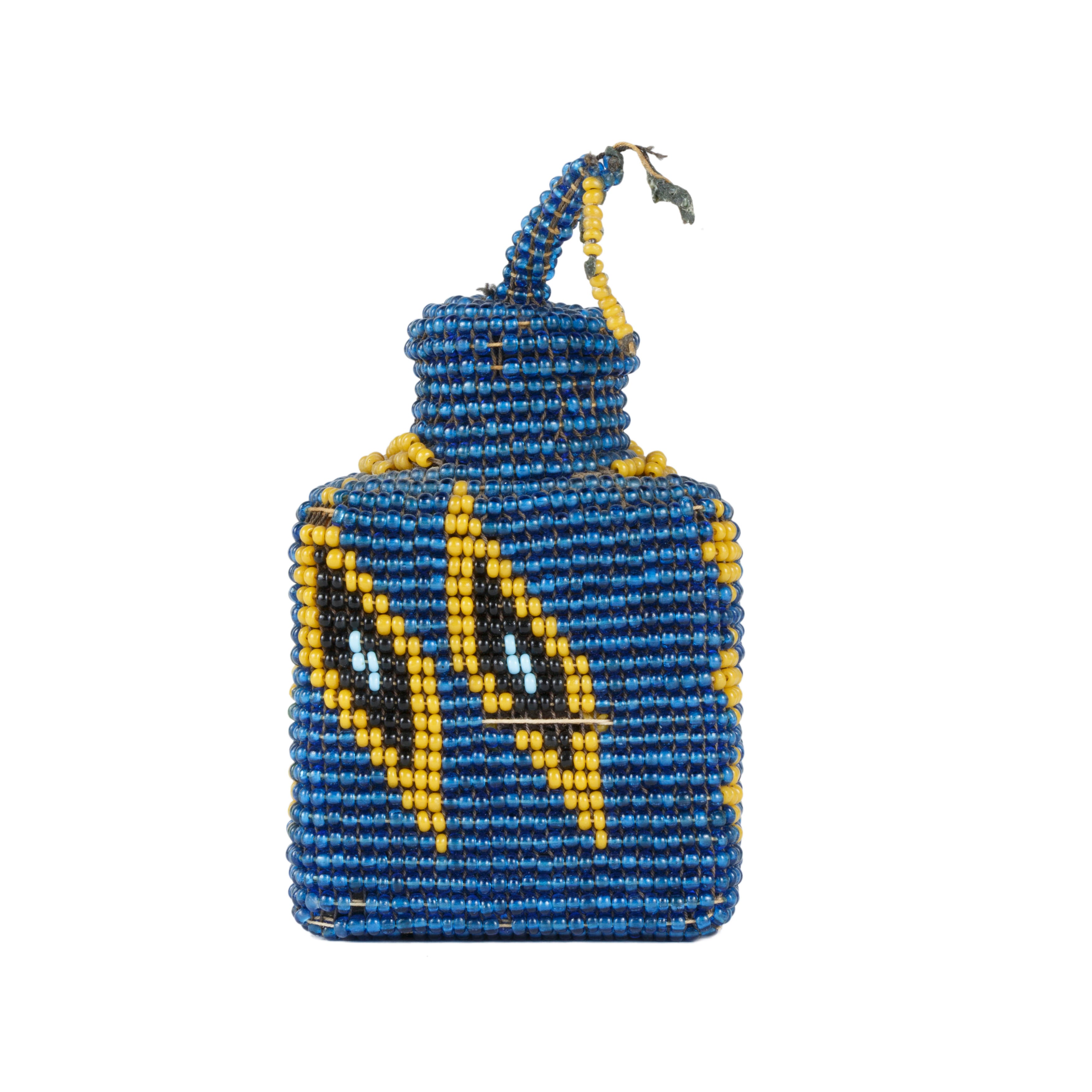 Sioux Beaded Jar