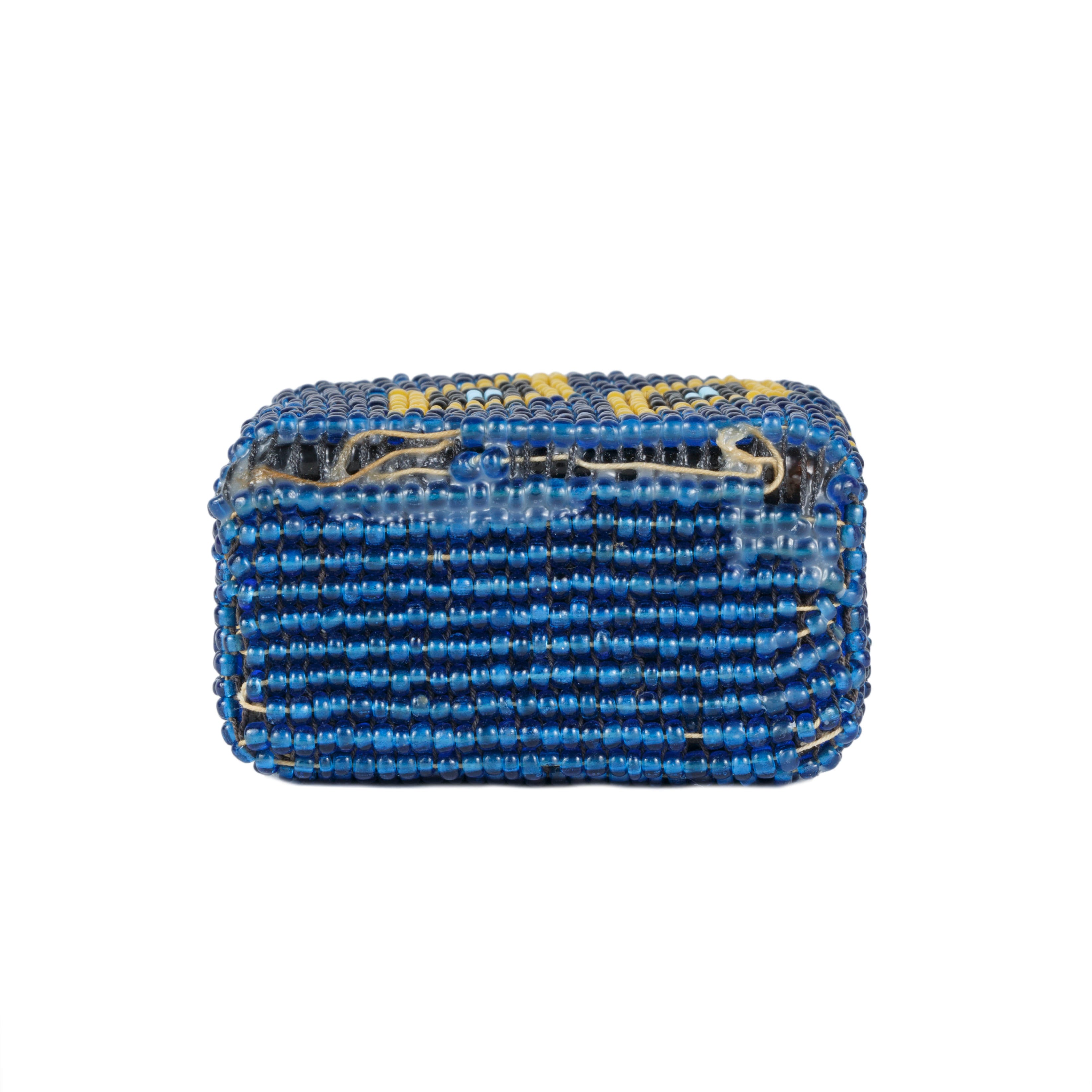 Sioux Beaded Jar