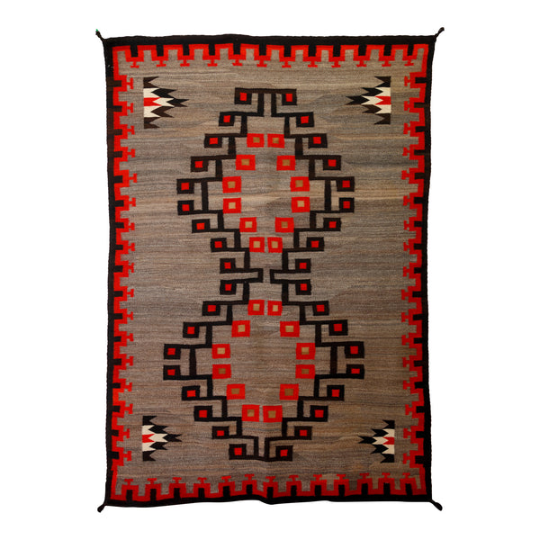 Navajo Crystal, Native, Weaving, Floor Rug