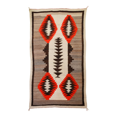 Navajo Crystal Weaving, Native, Weaving, Floor Rug