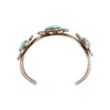 Morenci Turquoise Flower Bracelet