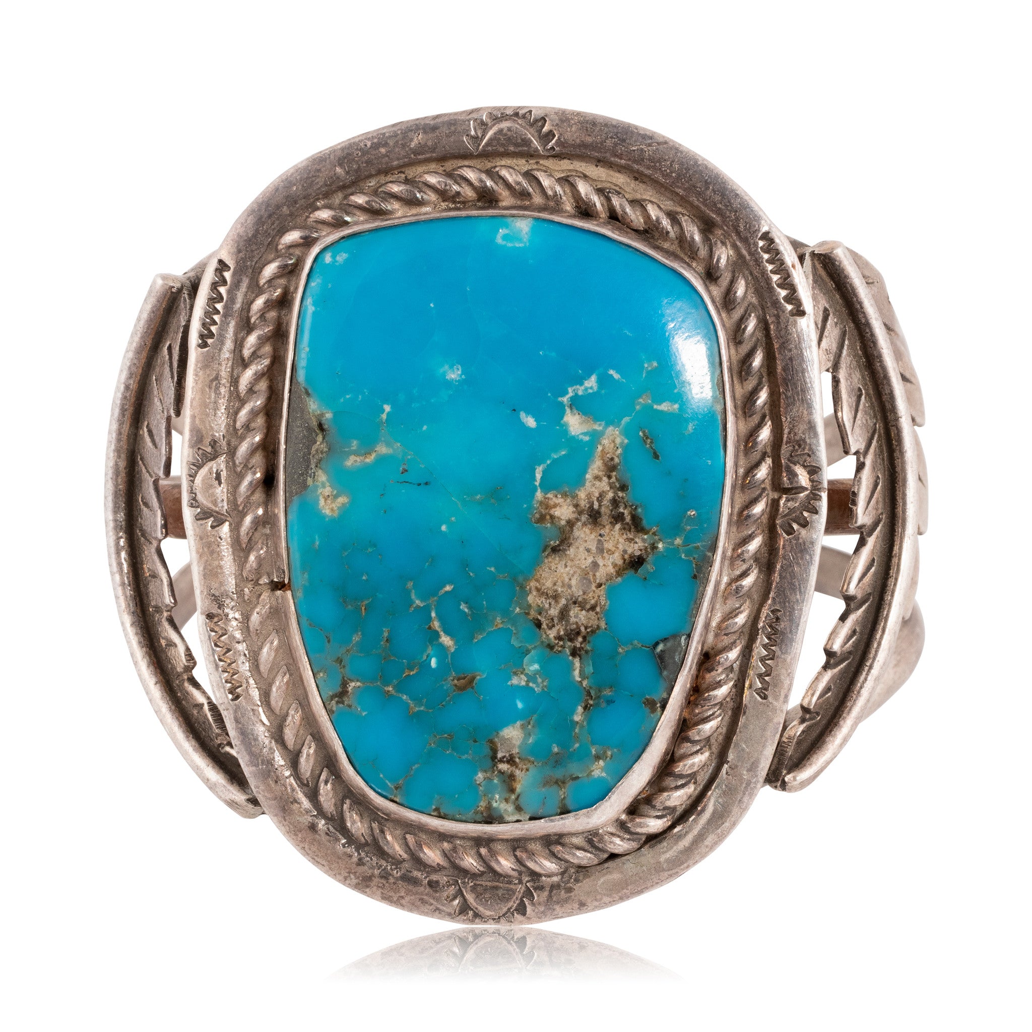 Navajo Bisbee Turquoise Bracelet, Jewelry, Bracelet, Native