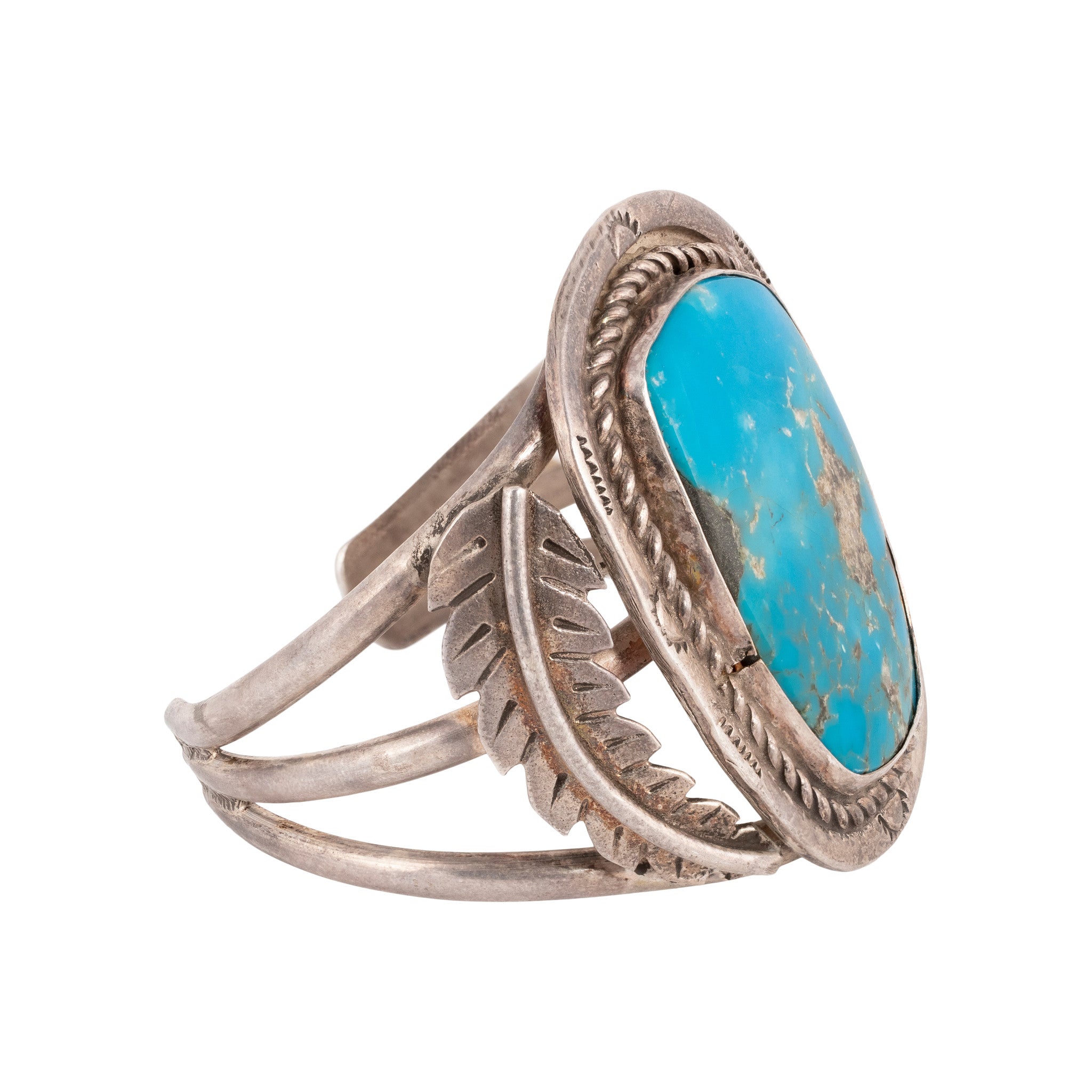 Navajo Bisbee Turquoise Bracelet