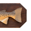 Carved Brown Trout