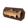 Carved Brown Trout