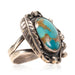 Turquoise and Sterling Ring, Jewelry, Ring, Native
